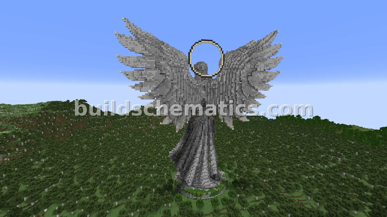 Heroic Angel Statue — view 5