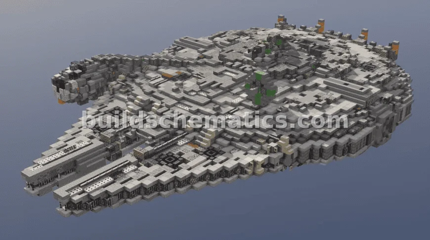 Millennium Falcon Redstone Ship