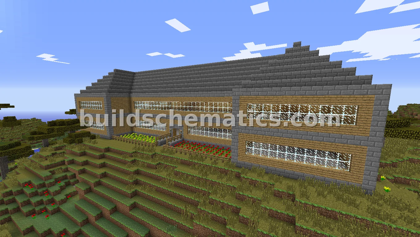 Modern Deluxe Mansion With Exterior Design