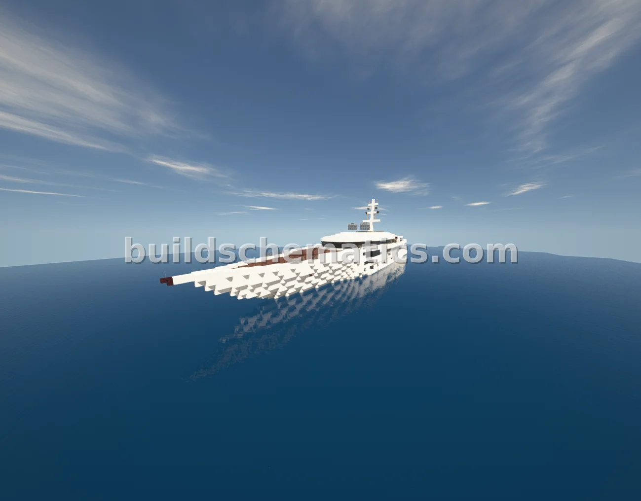Modern Luxury Yacht