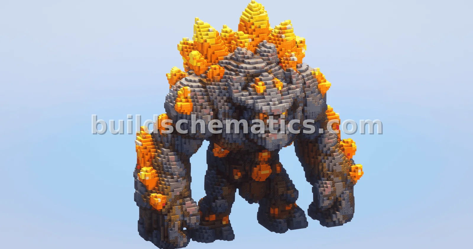 Crystal Golem Statue