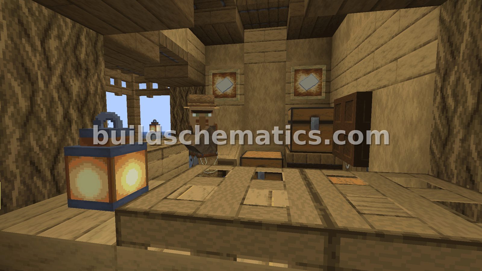 Minecraft Train Station Structure — view 4