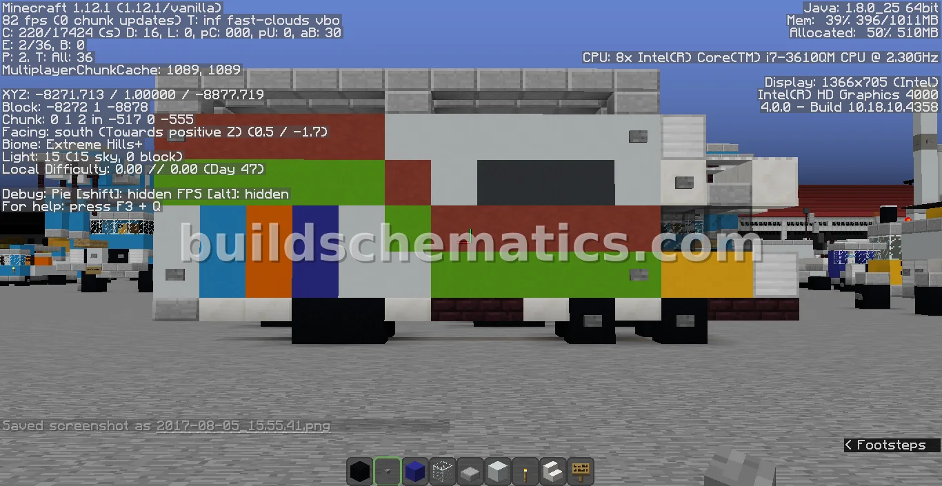 Decorated 12-Wheel Refrigerated Van — view 2