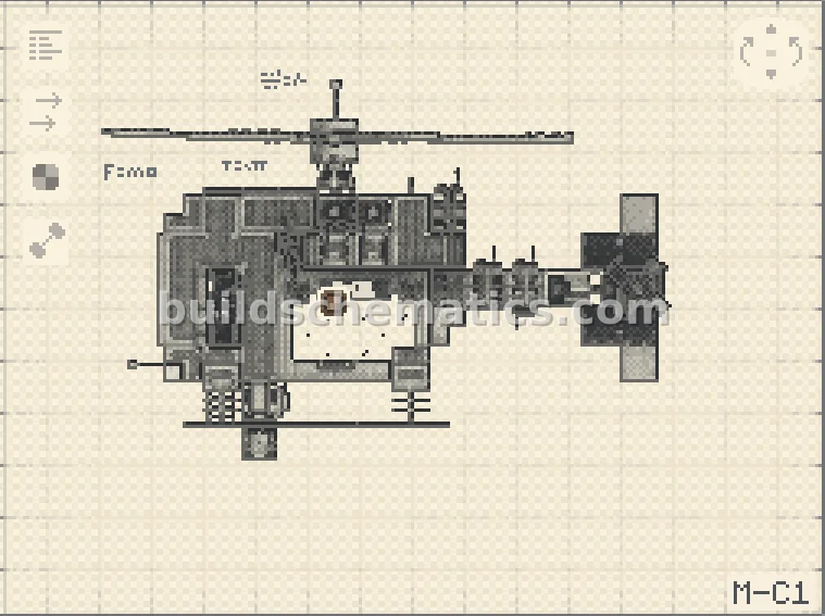 Cargo Mosquito Liquid Transport Helicopter — view 3
