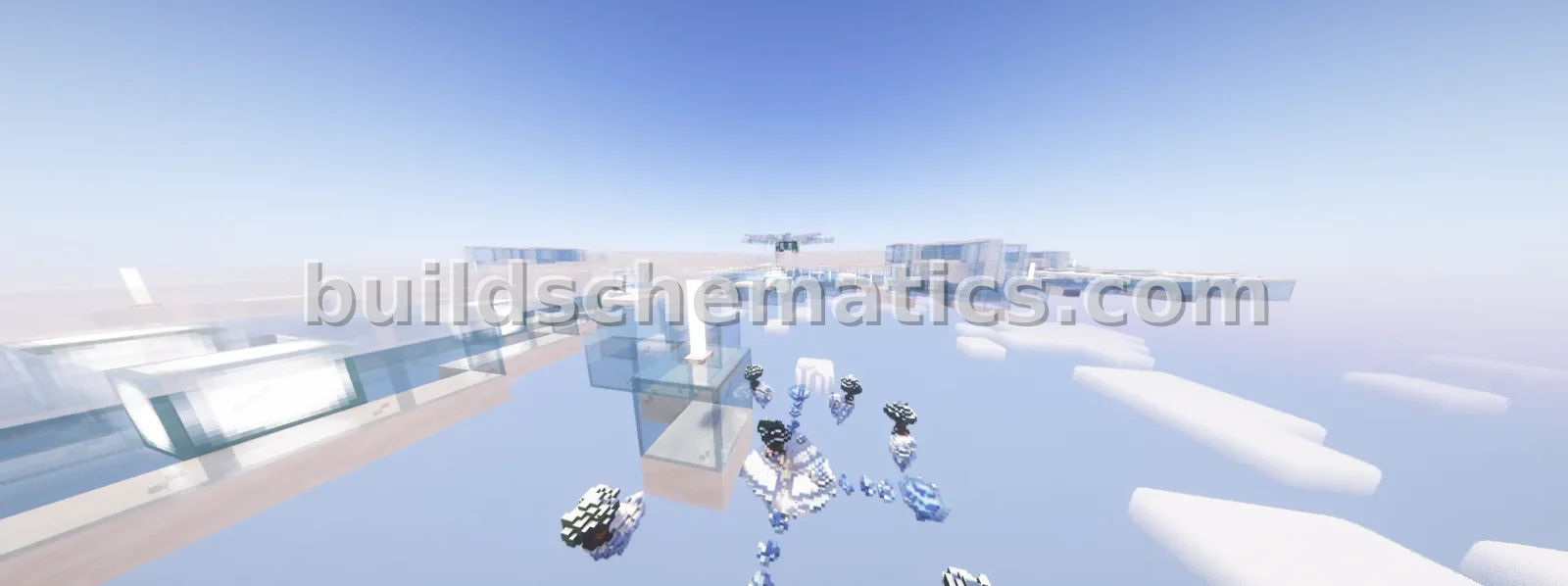 Ice Skywars Hub Map — view 5