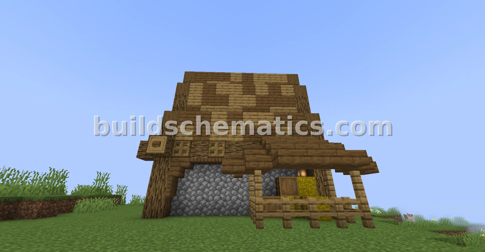 Small Medieval Cobblestone House — view 3