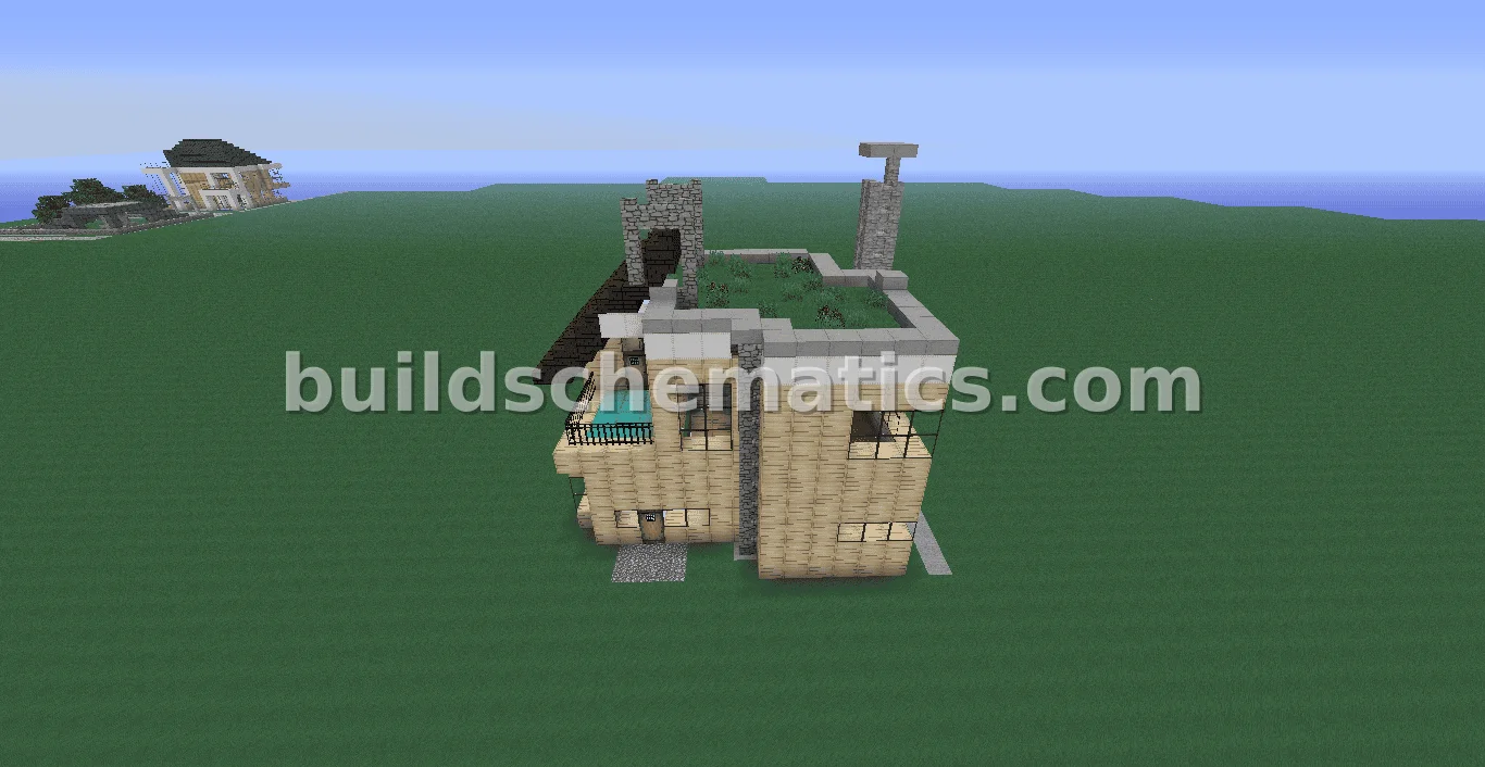 Modern House With Shop — view 2