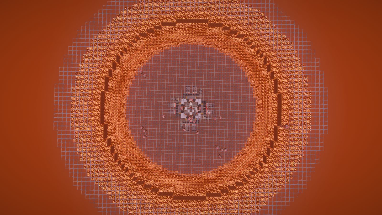 Nether Roof Gold Farm with Automatic Crafting Modules