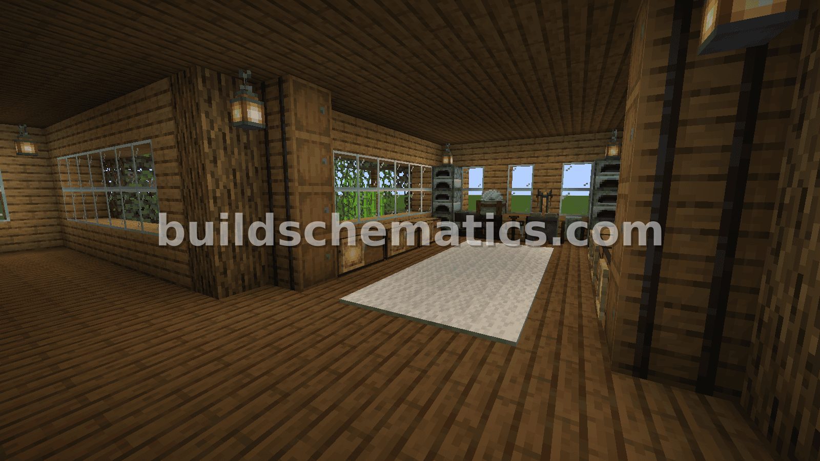 Survival Oak and Spruce Cottage — view 2