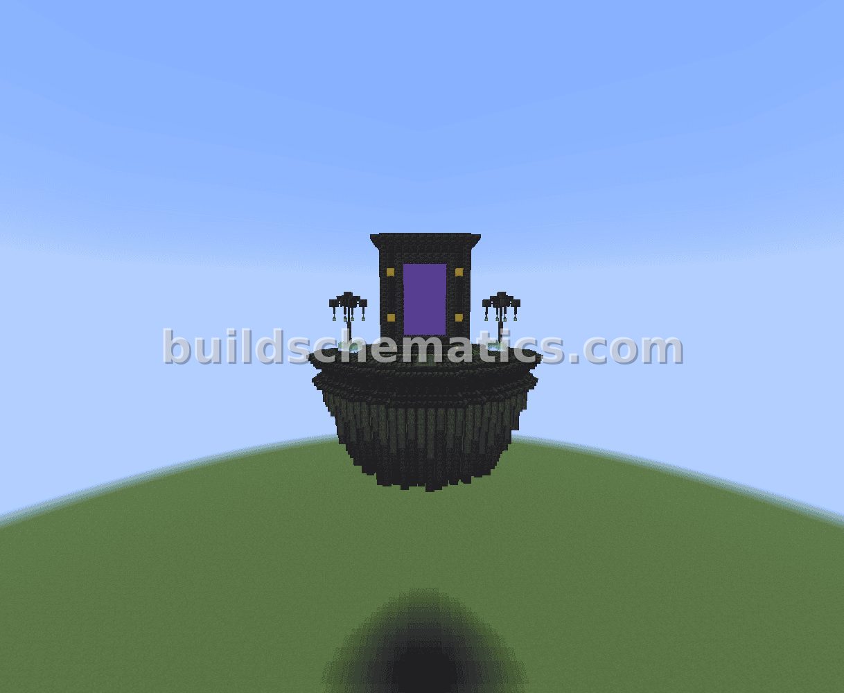 Floating Nether Portal Decoration — view 2