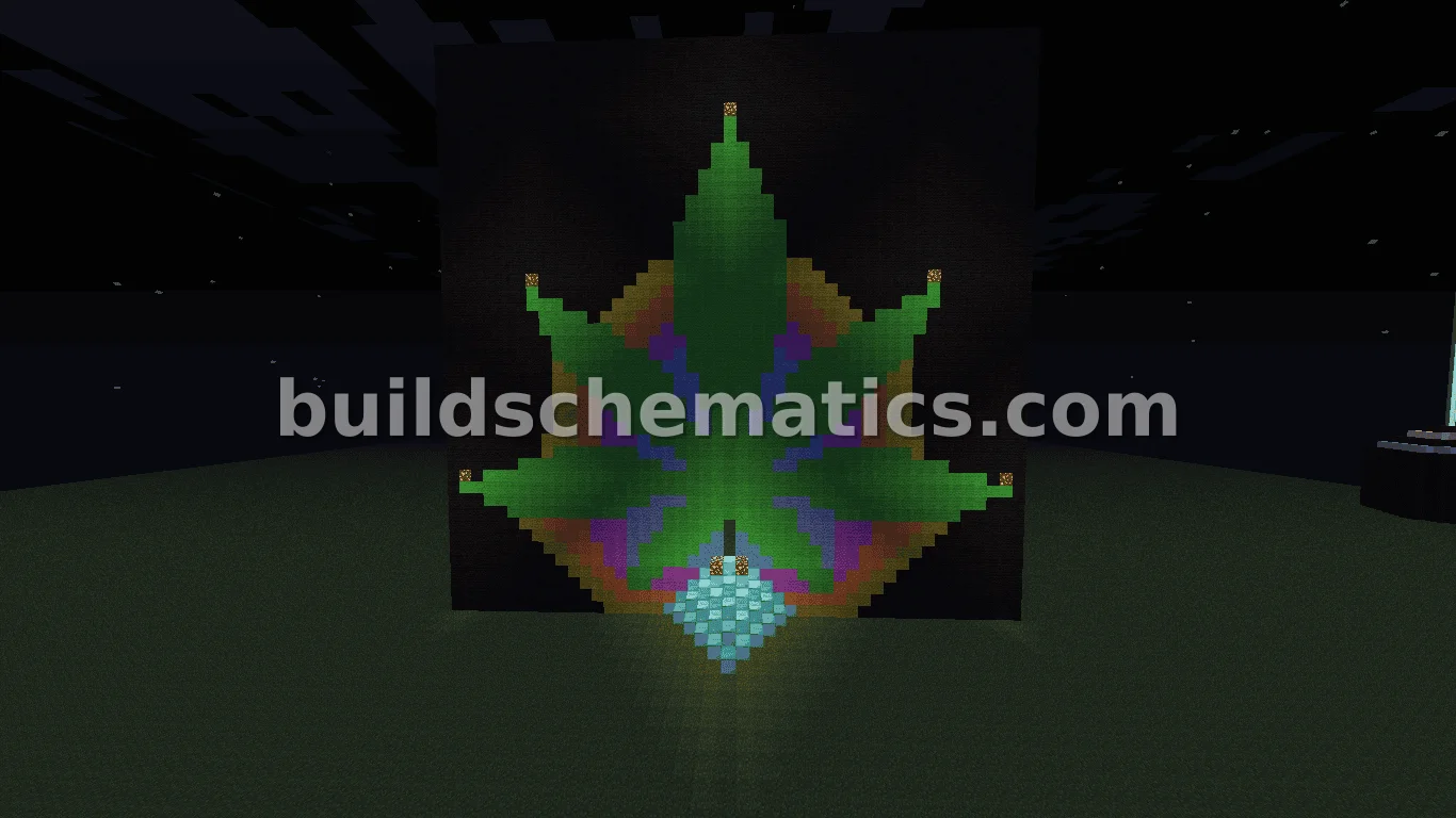 Leaf Pixel Art