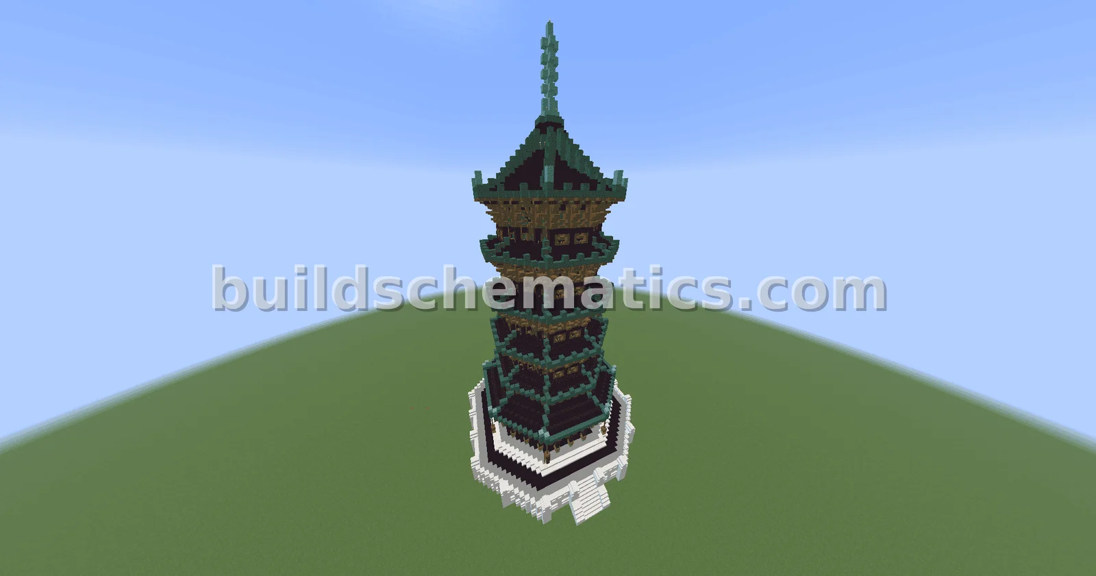 Japanese Pagoda Structure