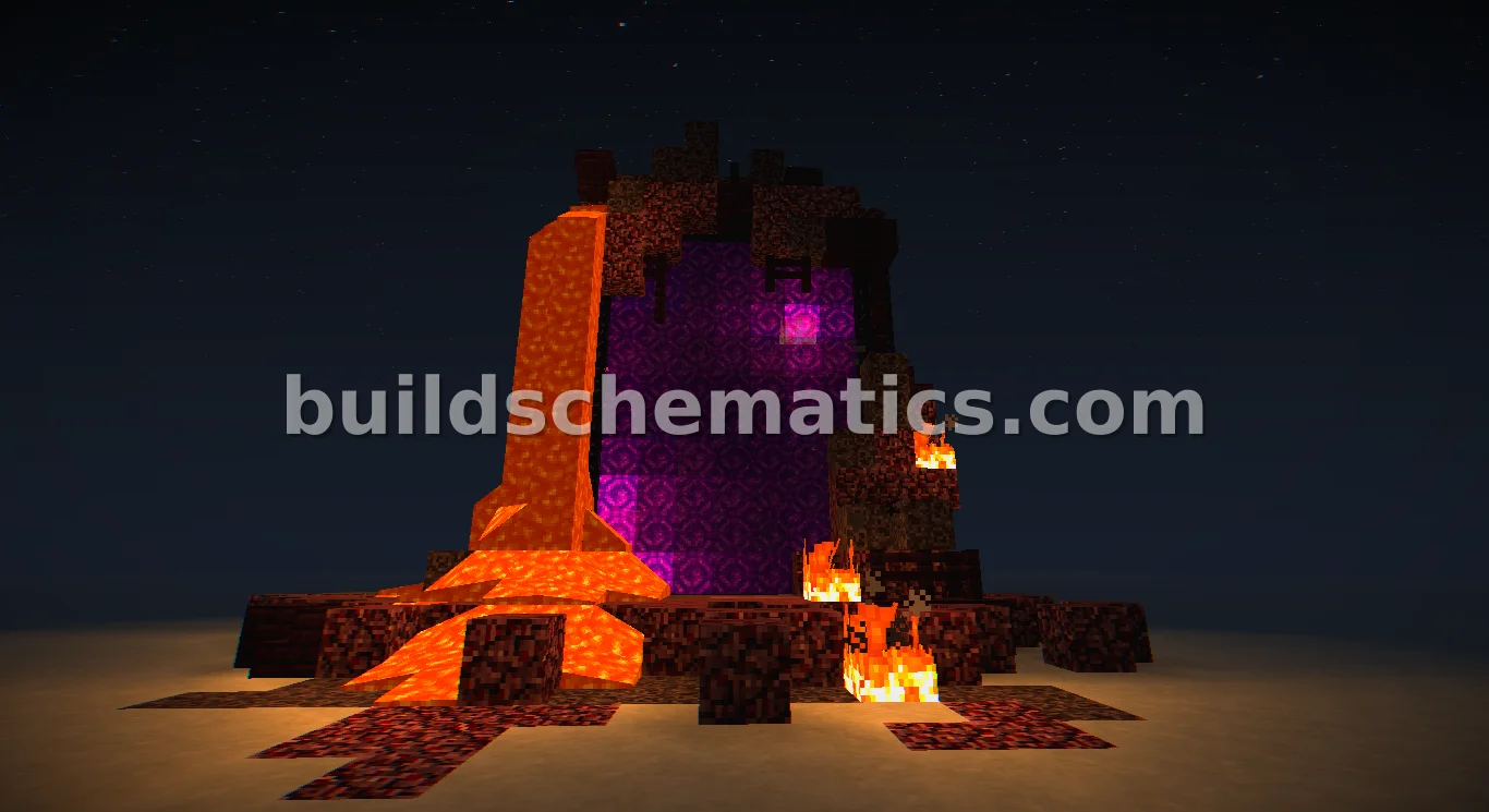 Massive Nether Portal Overworld Overflow — view 2