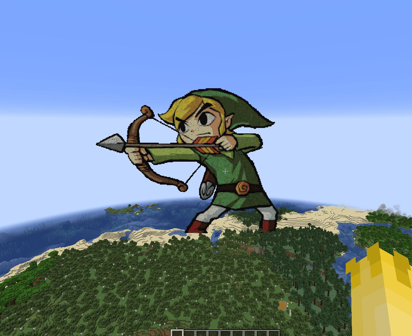 Zelda Wind Waker Link Statue