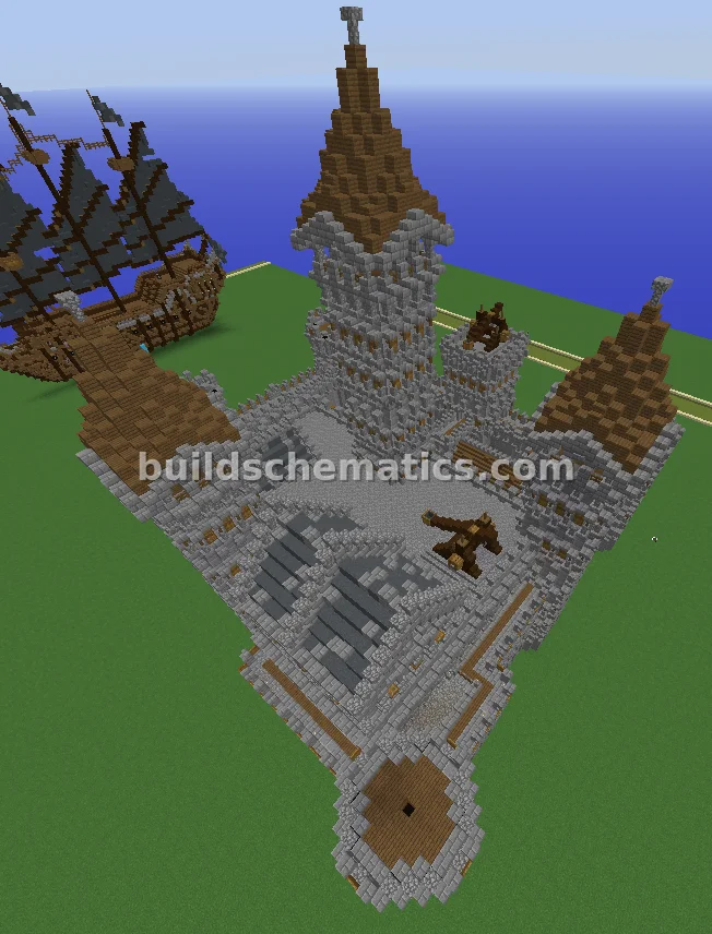 Graystone Castle Build — view 3