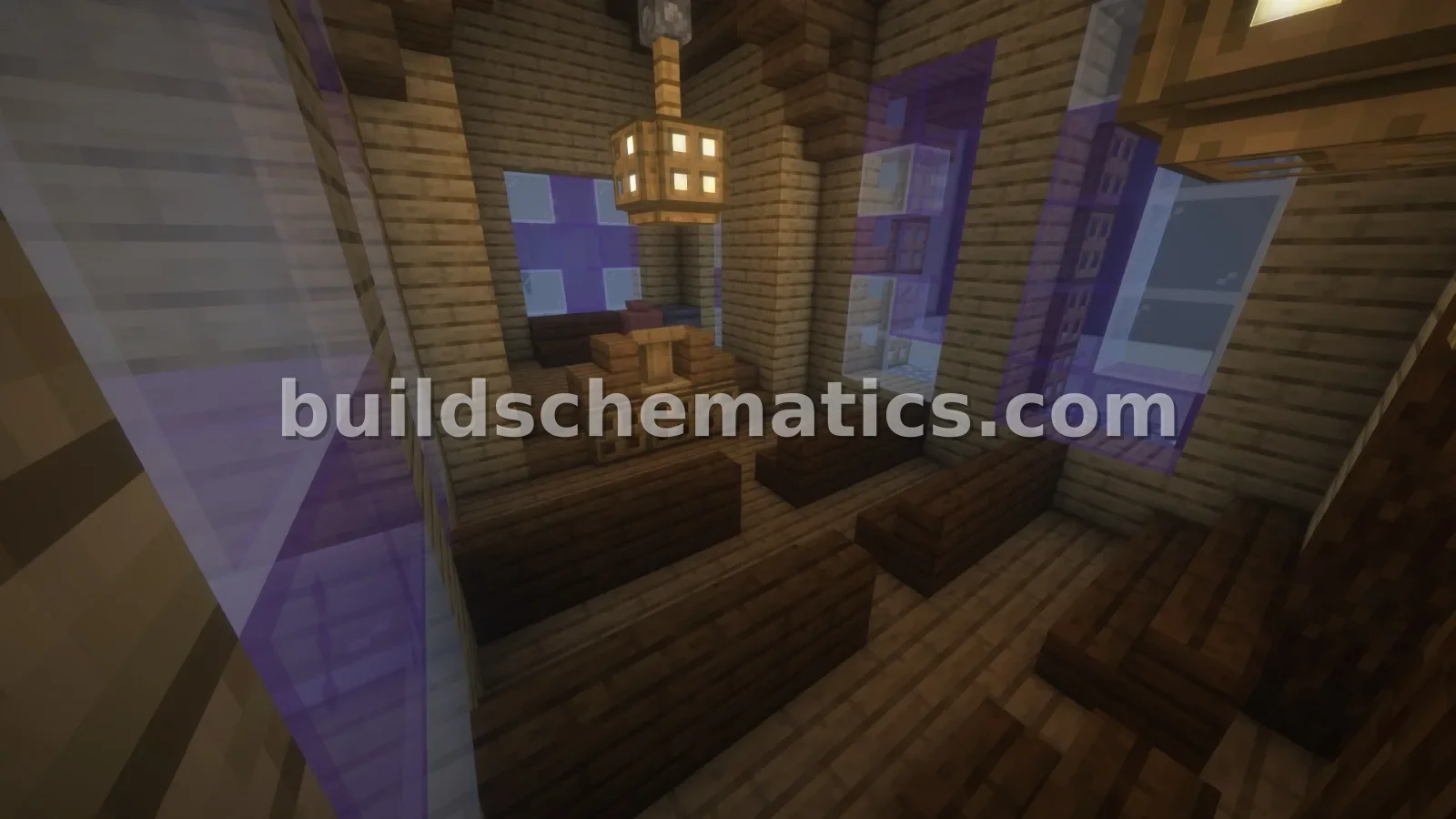 Medieval Wooden Church Schematic — view 4