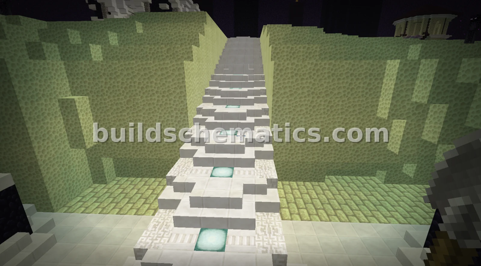 The End Arena Spawn Island — view 4