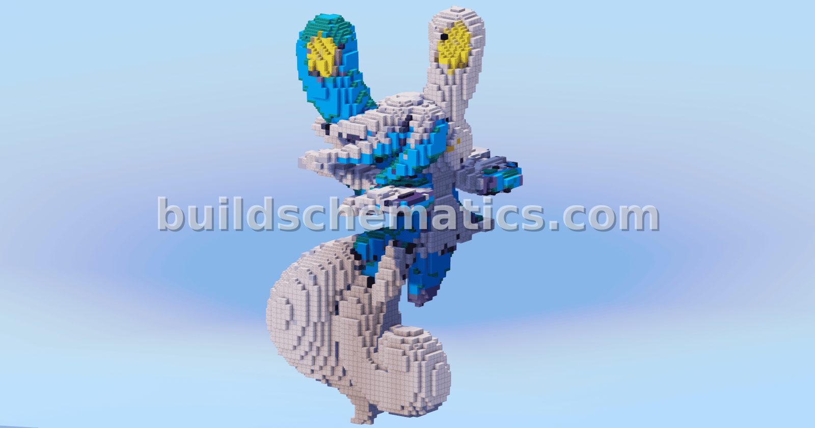 Mega Meowstic Structure