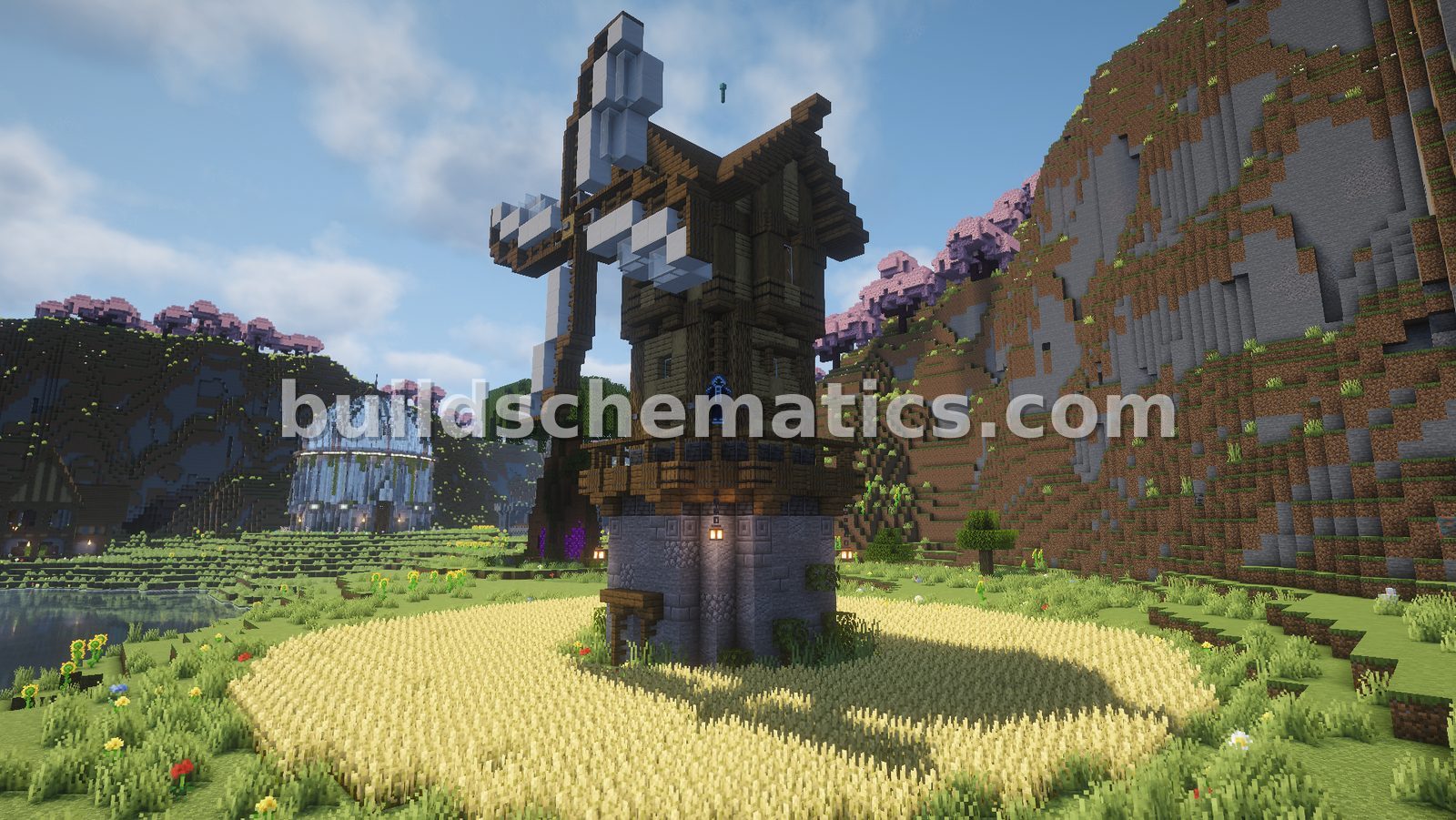 Farming Area Windmill Decoration — view 2