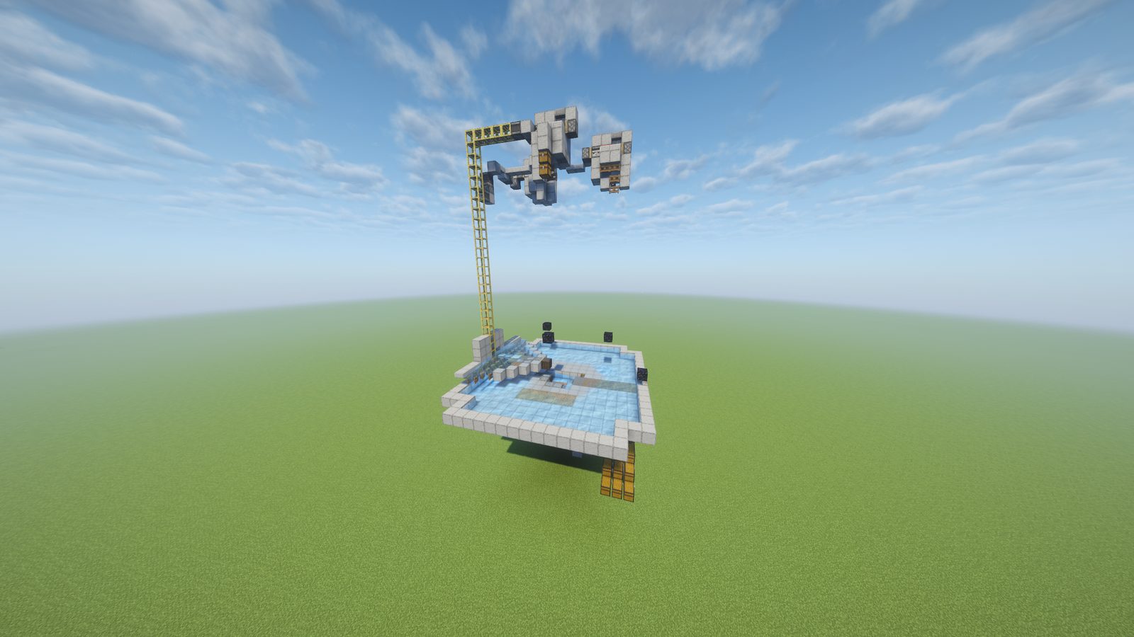 Dark Oak Tree Farm Design