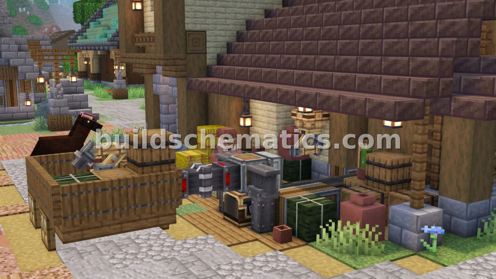 Delivery Warehouse Build — view 3