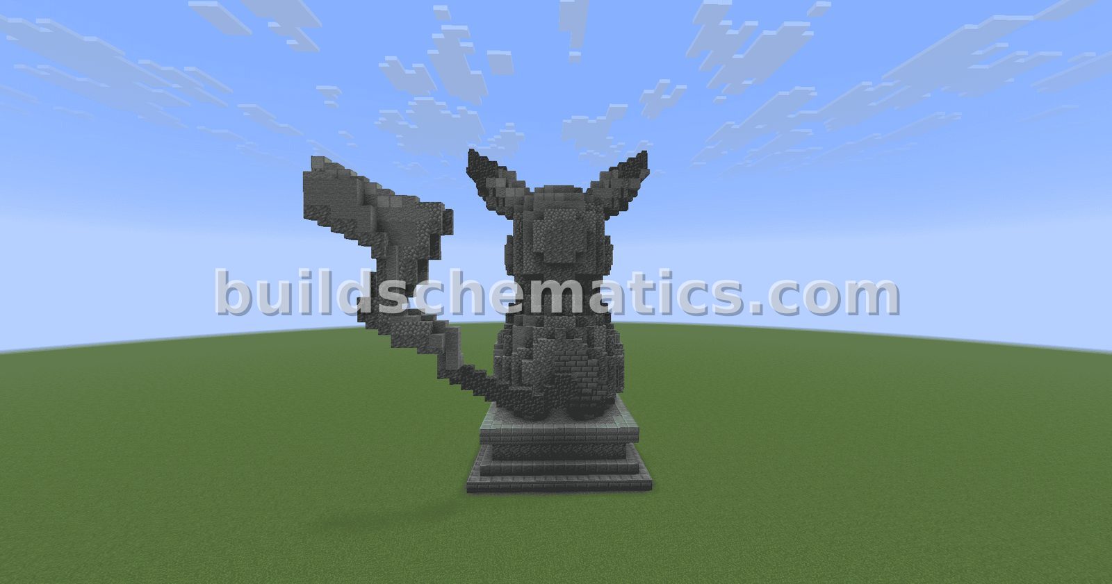 Pikachu Pokemon Statue — view 4