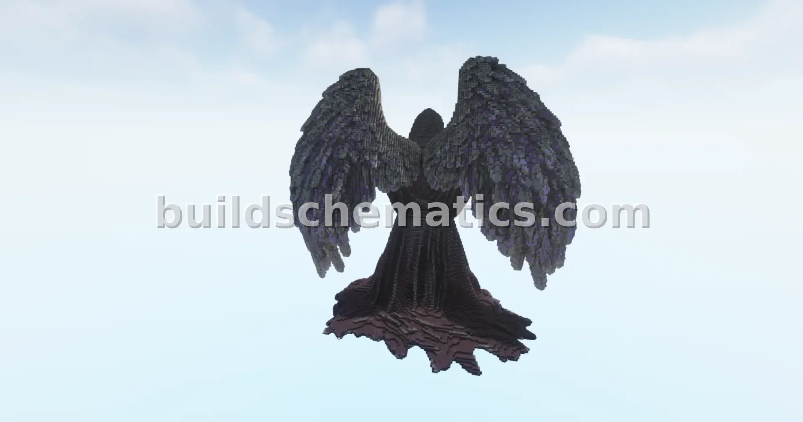 Angel Fallen Knees Statue — view 4