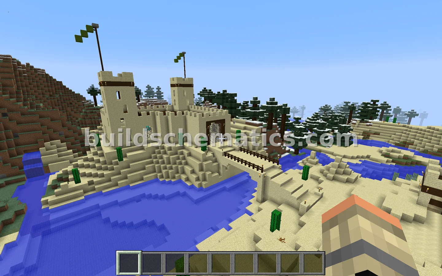 Sand Castle Prison Structure