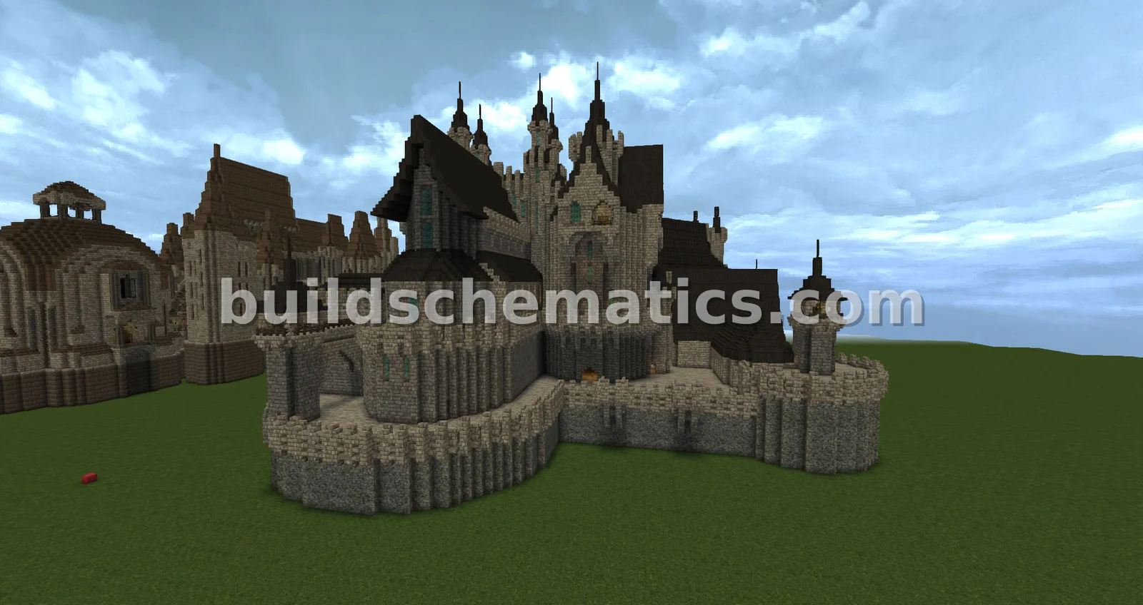 Castle Froidinshire Medieval Building — view 3