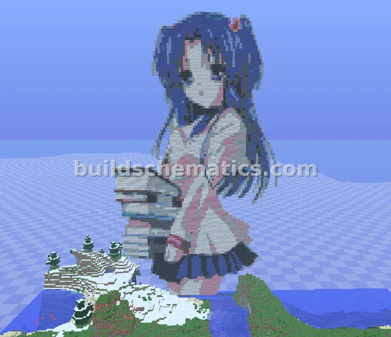 Kotomi Ichinose Pixel Art Character