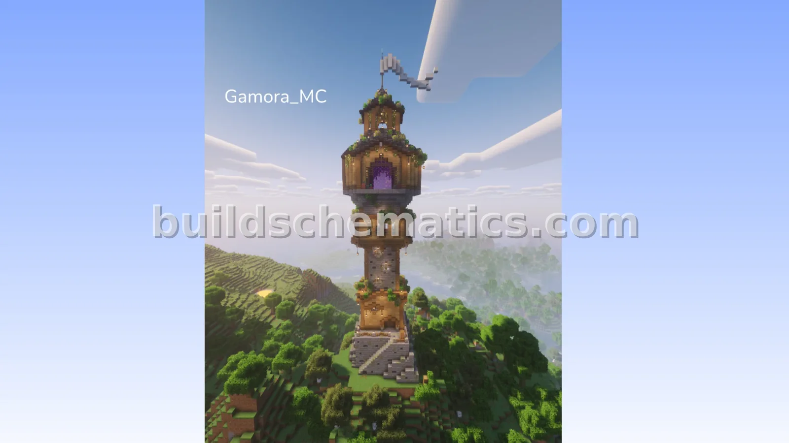 Medieval Watch Tower Schematic