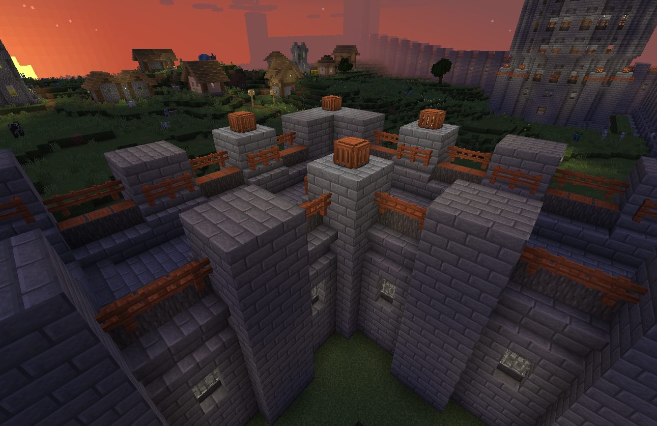 Leniland Fortress Corner Wall Section
