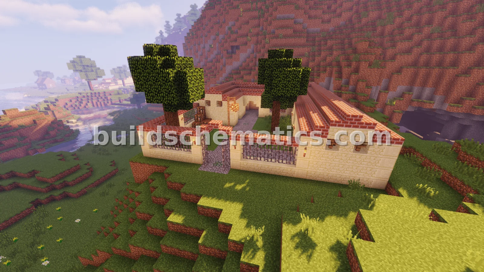 Roman Courtyard Garden