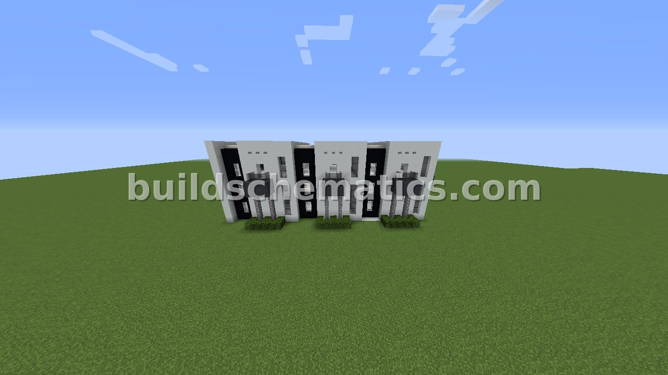 Modern Apartment Building — view 2
