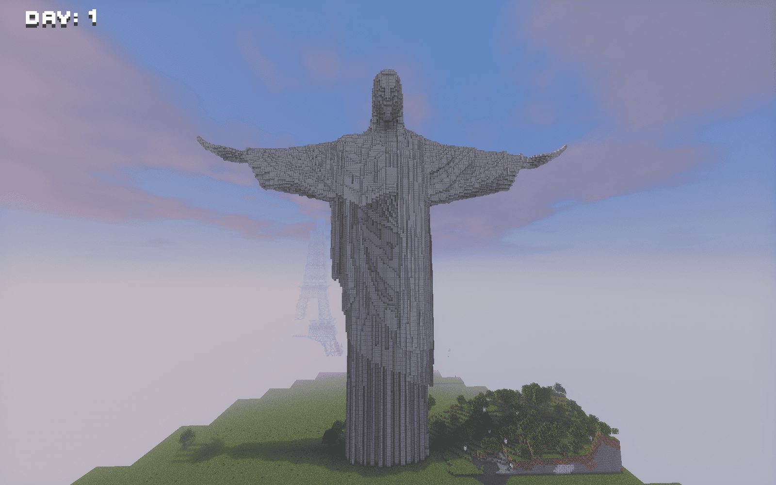 Christ the Redeemer Statue Minecraft Build