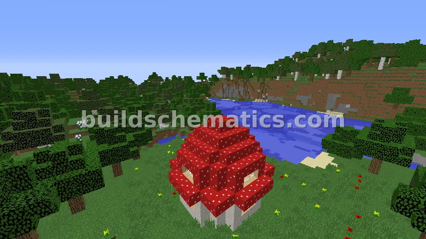 Fantasy Mushroom House — view 2