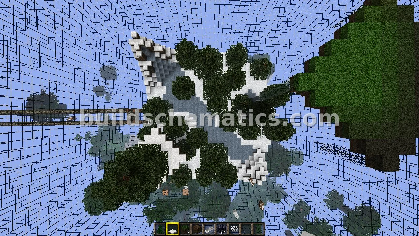 Floating Island Biosphere Structure — view 3
