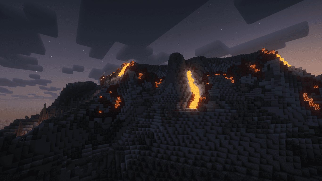 Volcanic Mountain Base