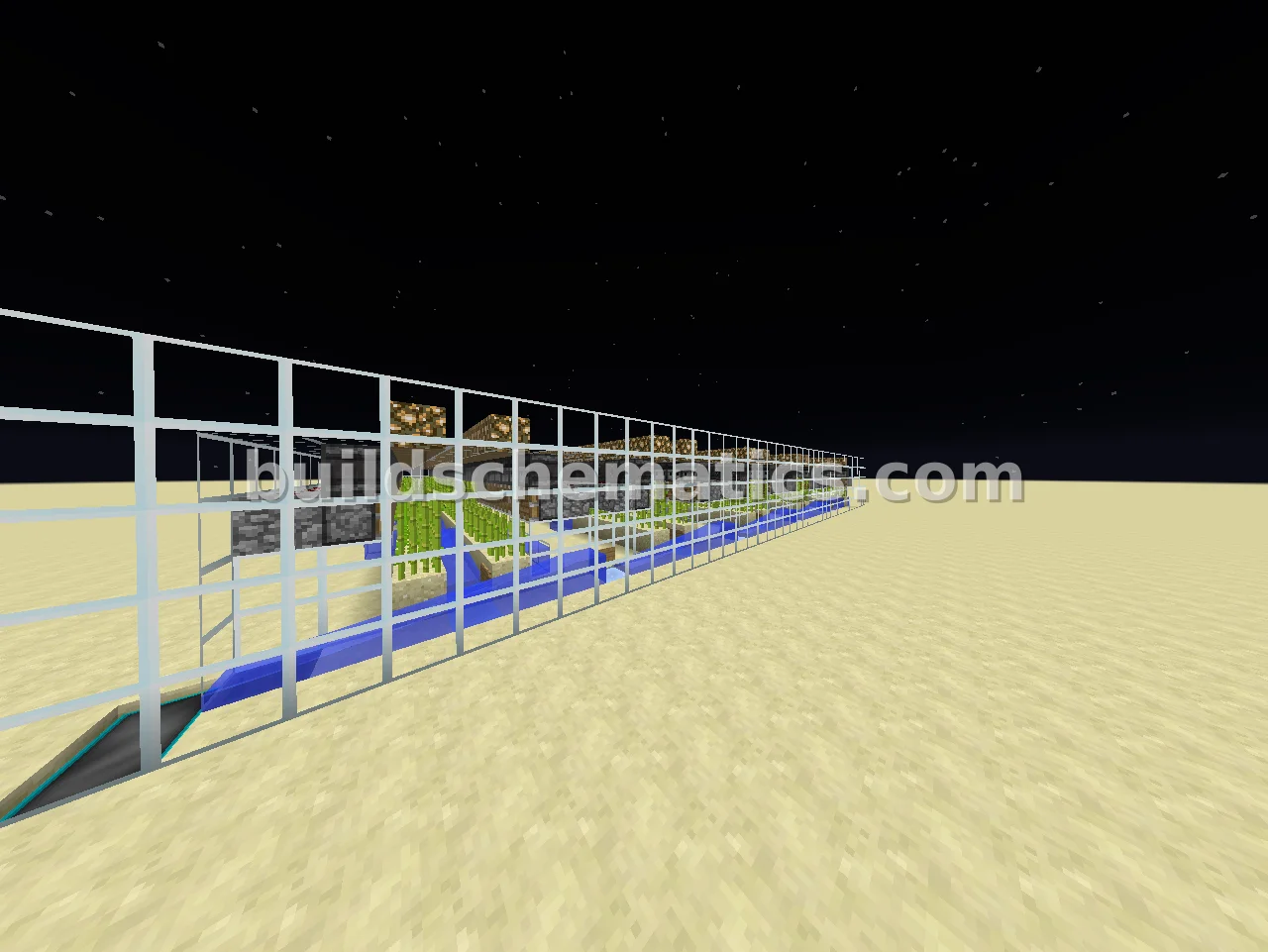 Sugar Cane Farm Schematic