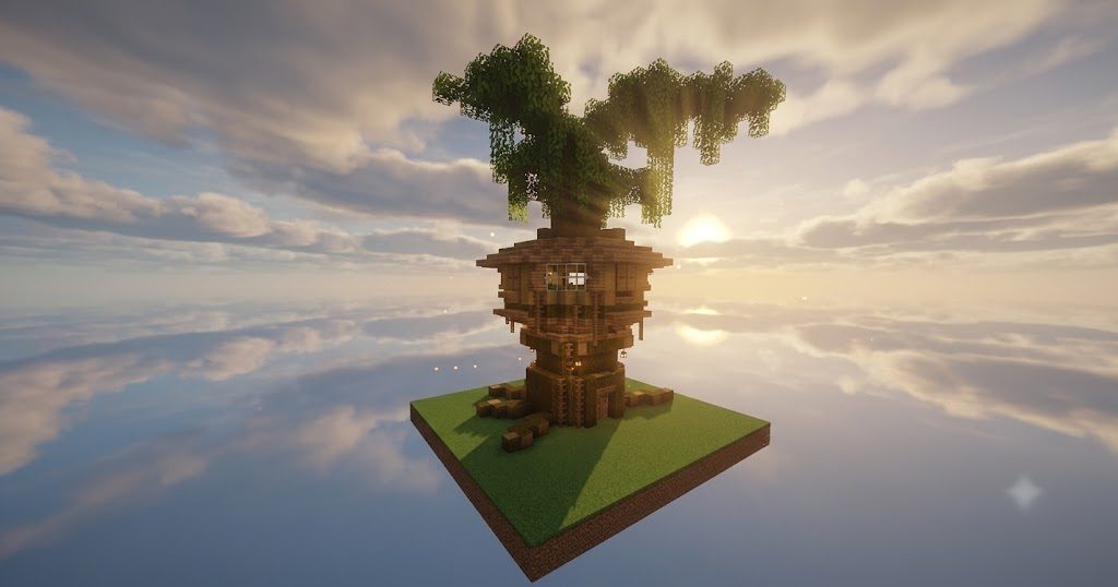 Floating Organic Treehouse Sanctuary Build