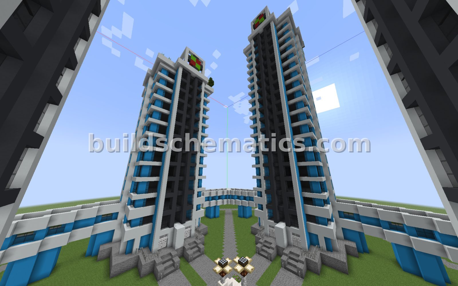 Modern City Skyscrapers