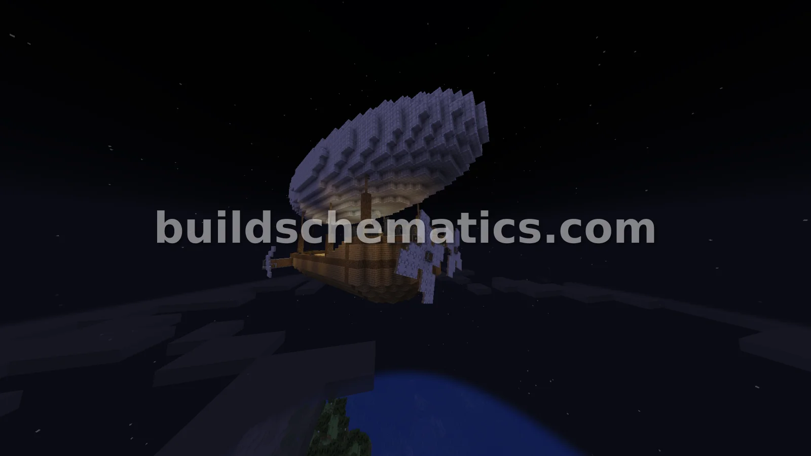 Customizable Cargo Airship Schematic — view 2
