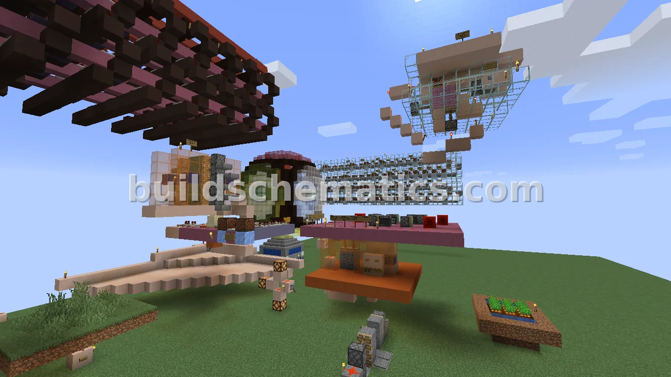 Redstone Contraptions And Farm Designs — view 3