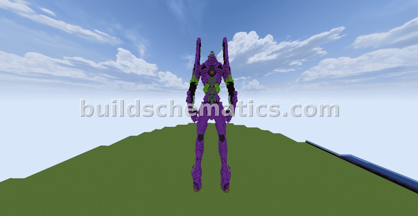 Evangelion Unit 01 Build — view 3