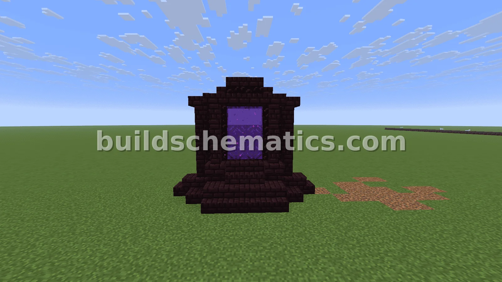 Dark Nether Portal Decoration