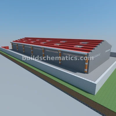 Industrial Warehouse Building — view 4