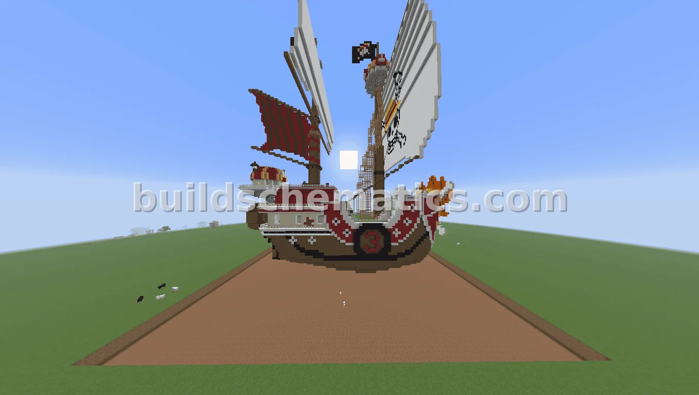 Thousand Sunny Pirate Ship Build — view 2