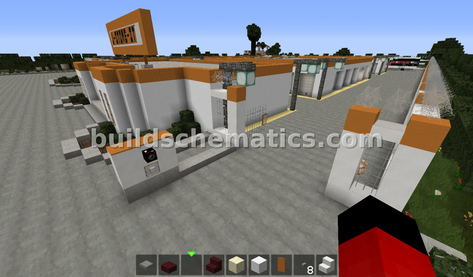 Modern City Storage Building — view 3