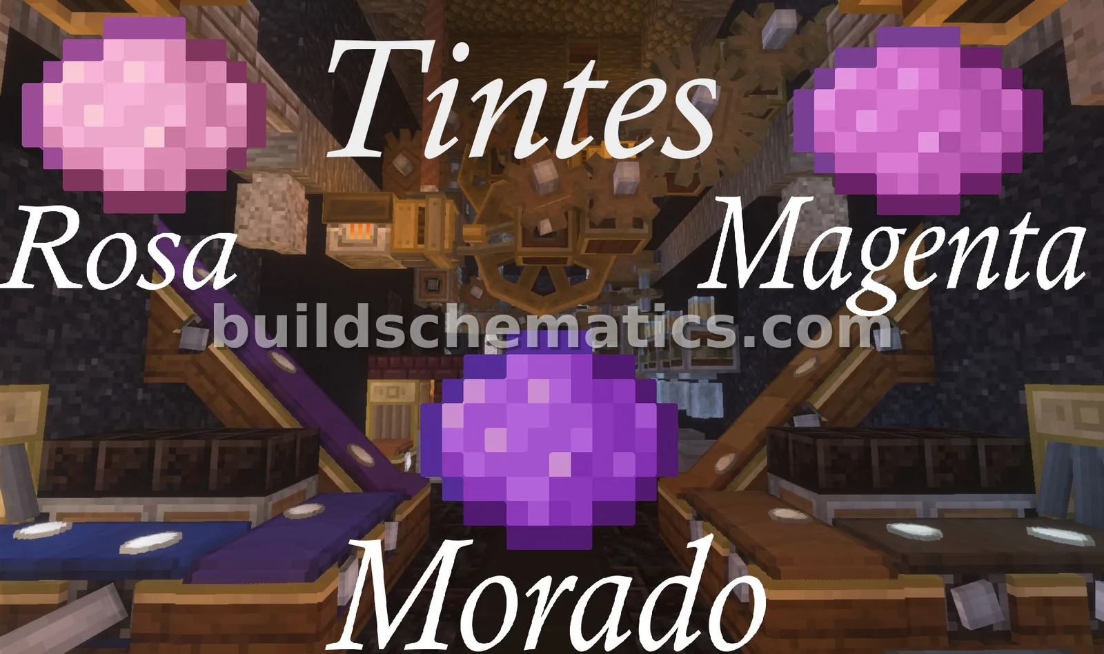 Unlimited Pink, Purple, Magenta Dye Machine