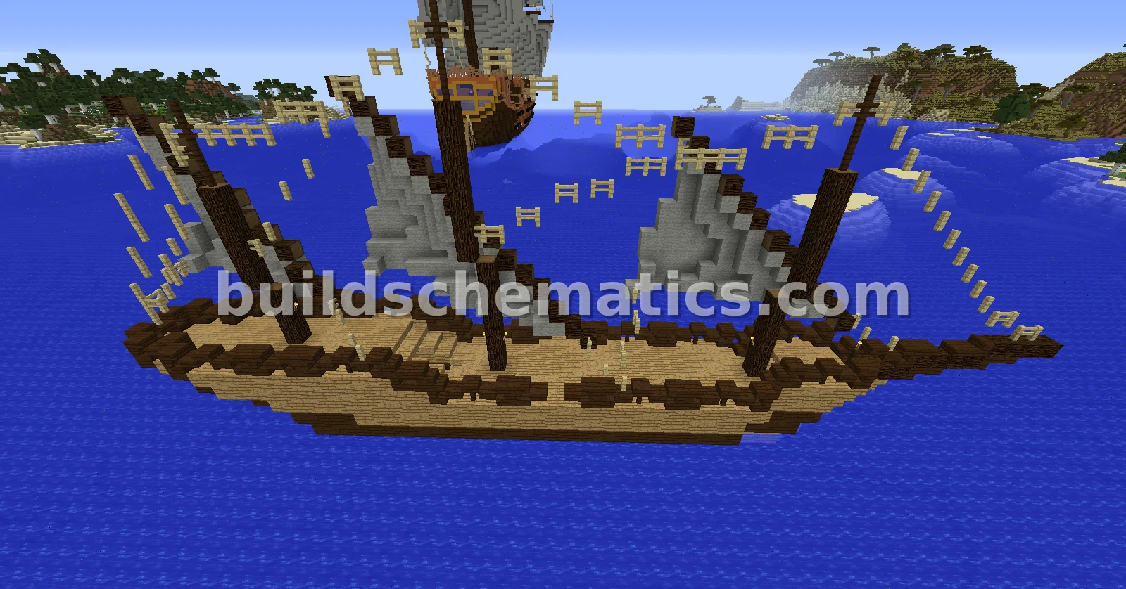 Xebec Sailing Ship — view 3